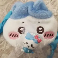ちいかわ　ハチワレ　おかお巾着　ポーチ　なりきり　ハローキティ