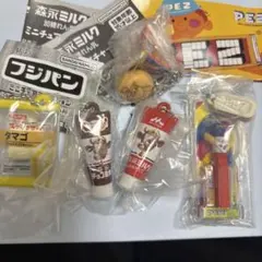 食品系 ガチャガチャ セット お菓子 パン ガシャポン めじるしアクセサリー