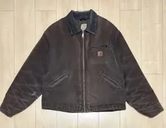 カーハート　デトロイトジャケット　ブラウン