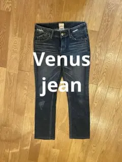 ダークブルー インディゴ スリムフィット デニム　29㌅相当　ウエスト70