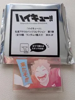 ハイキュー 名言アクリルバッジコレクション 日向翔陽