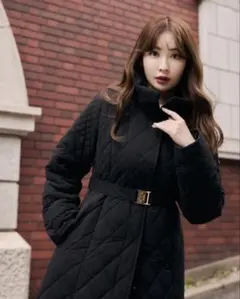 Madison Quilted Long Coat M herlipto コート 極美品✨】herlipto Madison Quilted Long Coat - メルカリ