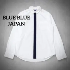 BLUEBLUEJAPAN ブルーブルー　聖林公司　長袖シャツ　日本製　コットンのサムネイル