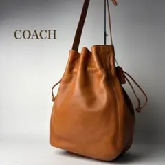 USA製 OLD COACH ダッフルサック茶 本革 90s ヴィンテー持針器 - メルカリ