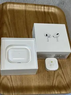 AirPods Pro 美品 動作チェック⚪︎ ホワイト　本体セット