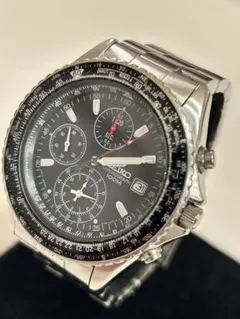 SEIKO セイコー クロノグラフ 7T92-0CF0 メンズ 腕時計 稼働品