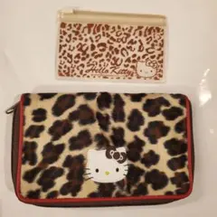 ハローキティ ヒョウ柄通帳ケース 平成レトロ - メルカリ