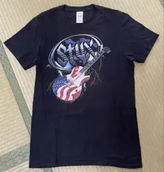 Styx ギターTシャツ 黒