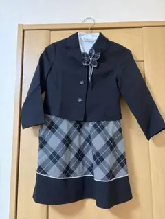 Ma Marie J 130 キッズフォーマル　ジャケット　ワンピース3点セット