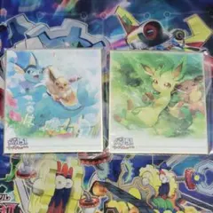 MY151 ブイズミニ色紙 ポケモン イーブイフレンズ　シークレット　非売品 MY151 ブイズミニ色紙 ポケモン イーブイフレンズ シークレット 非売品