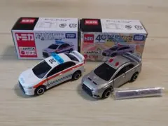 トミカ　アピタピアゴ限定　三菱 ランサーエボリューションX　2台セット