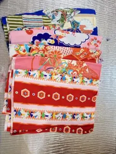 昭和レトロ和風柄生地はぎれセット