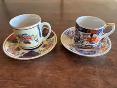 昭和のカップ&ソーサーセット2組