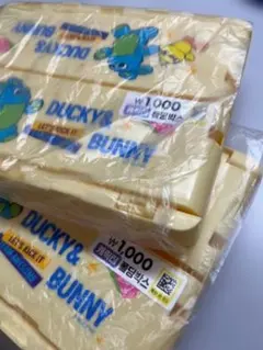 2個セット【日本未発売韓国限定】トイストーリーduckybunny収納ボックス