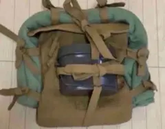 ★日本軍 兵用九九式背嚢と毛布、飯盒付き（複製品) ★コスプレ　サバゲ　蛸足背嚢