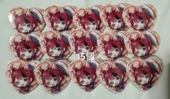 すとぷり　莉犬　ハートの缶バッチ　アニメイト特典　マリン　デフォ