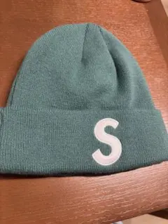 Supreme New Era S Logo Beanie pine