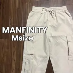 SHEIN MANFINITY カーゴパンツ メンズ M ベージュ 長ズボンのサムネイル