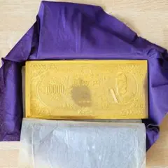 箱つき 聖徳太子 黄金壱萬円札 10000円札 レプリカ ゴールド　24K GP