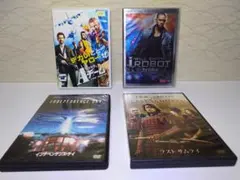 ⭐洋画DVD4枚セット⭐特攻野郎Aチーム THE MOVIE／ラストサムライ／他