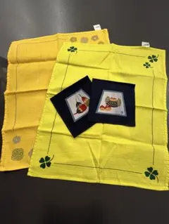 和柄　ランチョンマットとコースターセット