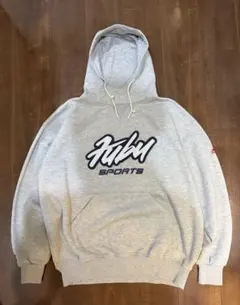FUBU グレー パーカー Lサイズ 90sfubu パーカーのサムネイル