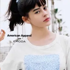 美品　American Apparel EMODA エモダ　アメアパ Tシャツのサムネイル