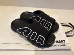ナイキ エアモアアップテンポ スライド ブラック　29cm