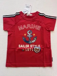 美品】familiar ファミリア 半袖Tシャツ 90 赤 車 アップリケ - メルカリ