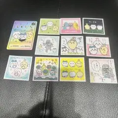 ちいかわ　ステッカー　ハチワレ　うさぎ　トレカ