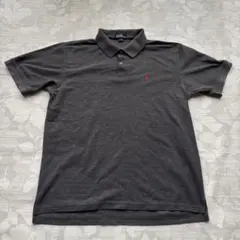 あ*ー様 Polo by Ralph Lauren ダークグレー ポロシャツ L