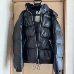 革ダウンジャケット