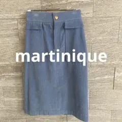 ★マルティニーク★コーデュロイ　水色　スカート　サイズ１