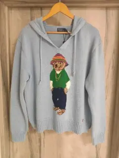 XL ラルフローレン ポロベアー ポロベア コットンニット ニット パーカー