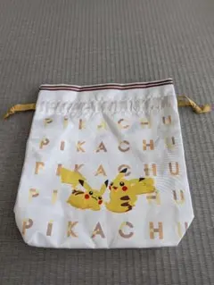 ポケモンセンター渋谷 ポケモンデザインラボ 巾着袋 ピカチュウ - メルカリ