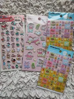 (未開封)クレヨンしんちゃん シール4セット