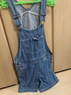GUデニムオーバーオール Sサイズ ショート