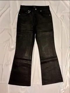 GOAR.archive STRAPPED FLARE OIL PANTS L - メルカリ