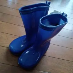 ネイビー 防水加工 長靴 17.0EE　新品未使用