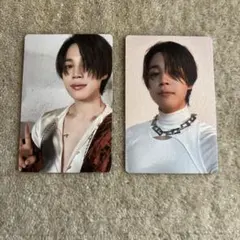 BTS 写真集「Me,Myself,」ランダムトレカ2枚セット　ジミンJIMIN