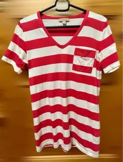 【BURBERRY】バーバリー ボーダー Tシャツ Sサイズ