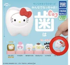 サンリオ　歯　みんなでなっちゃお歯　ハローキティー送料込555円