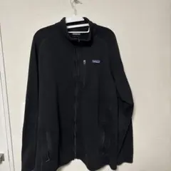 メンズXXL patagonia ブラック ニットフリースジャケット