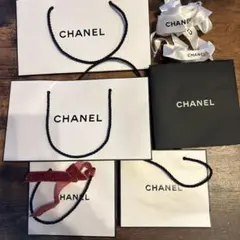 CHANELショッパー5個＋リボン2つ