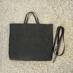 BOTTEGA VENETA 2way トートバッグ ショルダー レザー