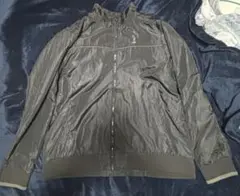 USPA ブラック ナイロンジャケット