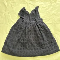 Ralph Lauren 花柄刺繍 ノースリーブワンピース 12M