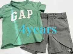 【人気】babyGap Tシャツ＆ハーフパンツ セット