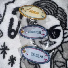 WHAT IS EXILE カプセル　ガチャ　ワッペンキーホルダー　セット