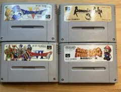 スーパーファミコン　ソフト４本セット